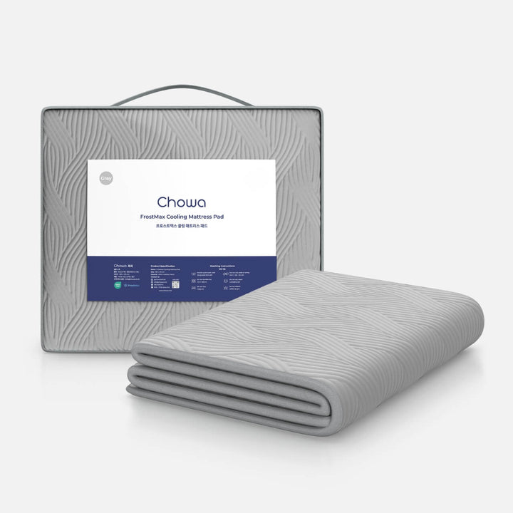 แผ่นรองนอนเย็น FrostMax Cooling Mattress Pad – นอนเย็นใน 1 นาที หลับลึกตลอดคืน แค่ปูทับก็นอนสบายขึ้นทันที | Chowa