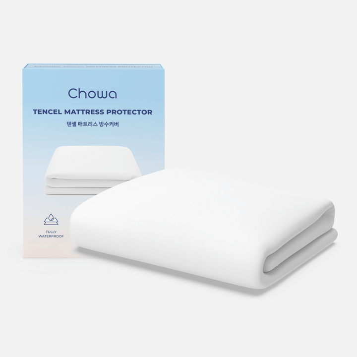 ผ้ารองกันเปื้อนที่นอน Tencel Mattress Protector – กันเปื้อนและกันน้ำได้ 100% ปกป้องที่นอนให้เหมือนใหม่ | Chowa