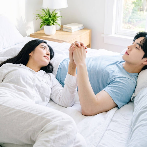 5 ความหมายแฝงในท่านอนของคู่รัก