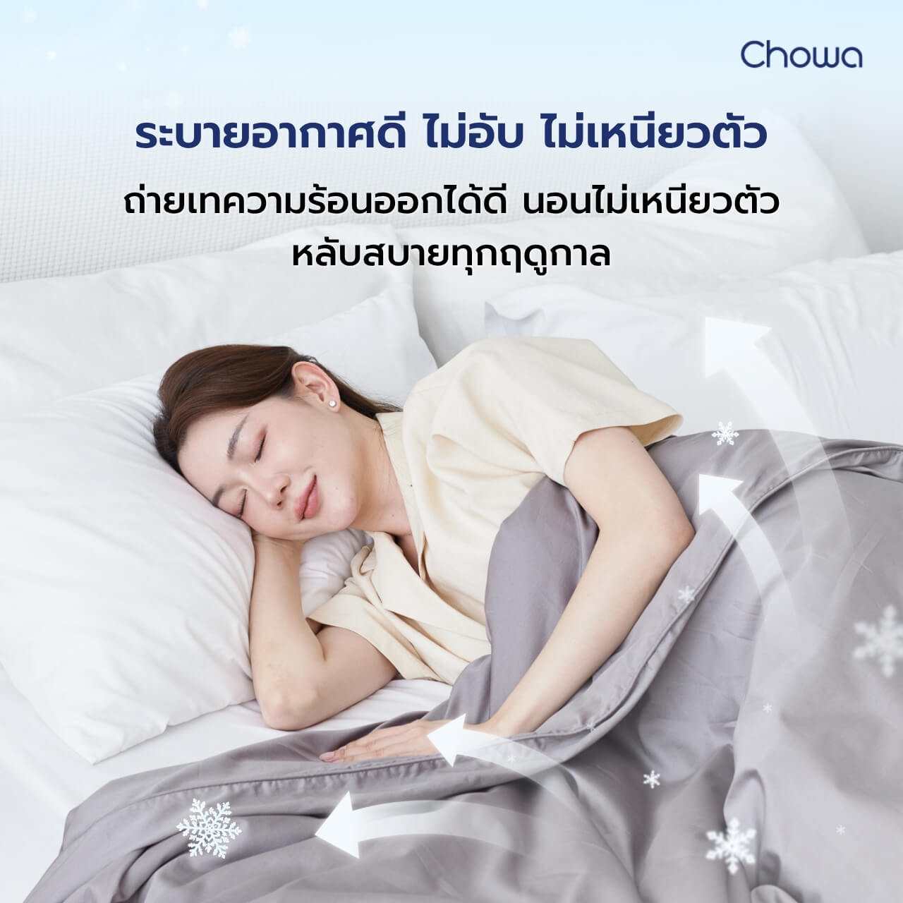 ปลอกผ้านวม Cotton รุ่น Terra - Chowa