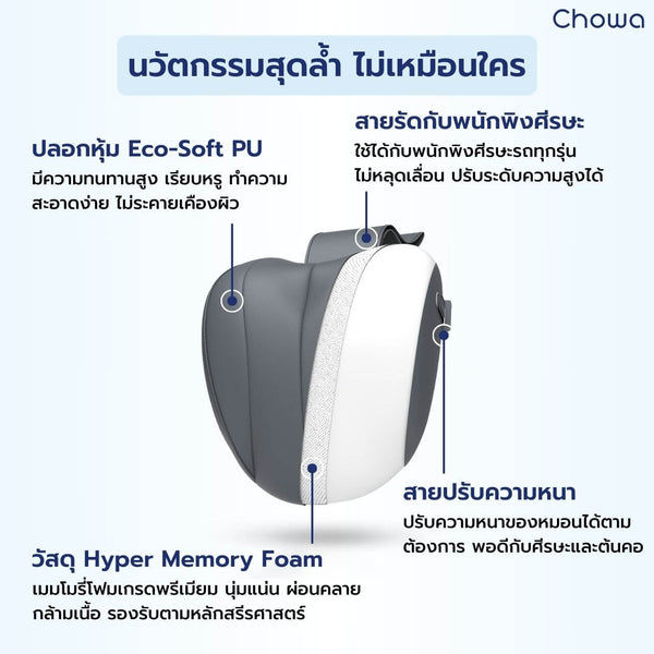 เซ็ตเบาะรองนั่งรถยนต์ Firm - Chowa