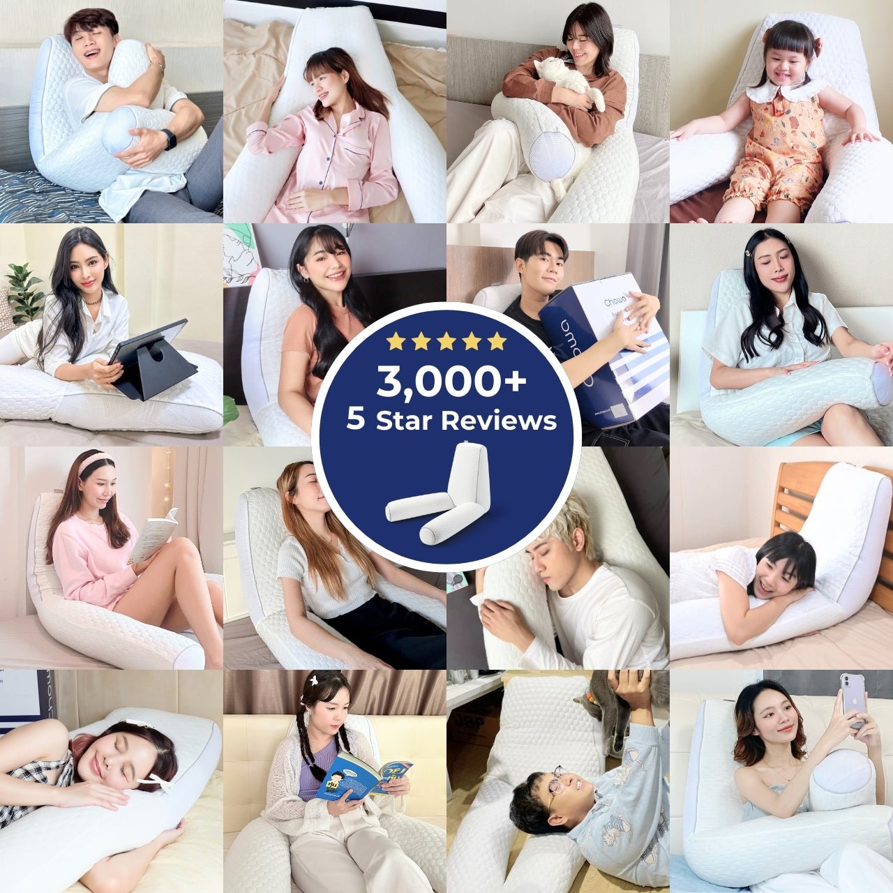 หมอนพิงหลังสลบเหมือด - Chowa