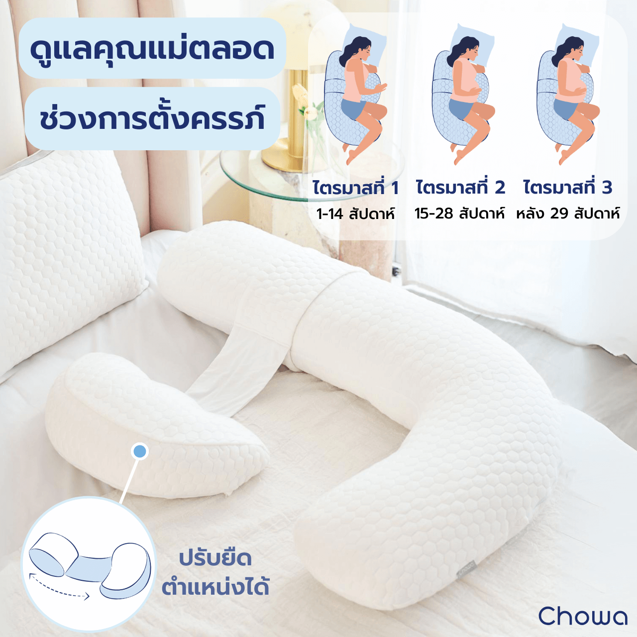 หมอนคนท้อง - Chowa