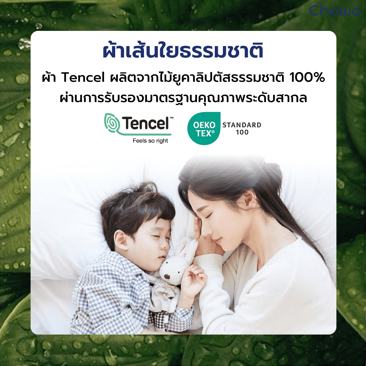ผ้าปูท็อปเปอร์ Tencel - Chowa