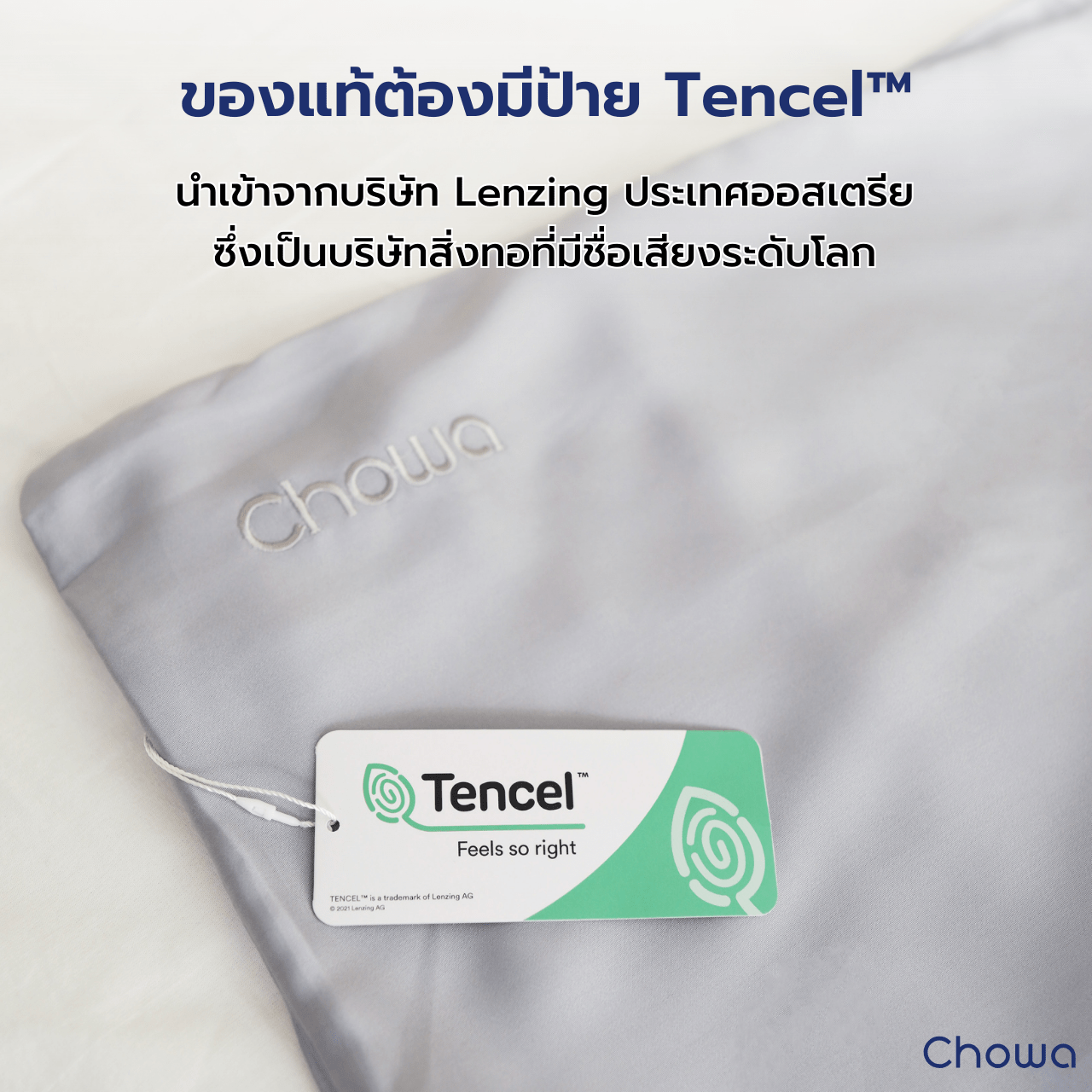 ปลอกหมอนคนท้อง Tencel Lyocell - Chowa