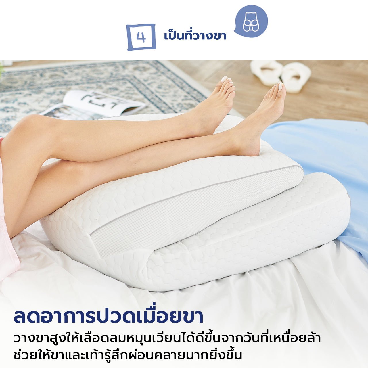 หมอนพิงหลังสลบเหมือด Swoon Back Pillow - Chowa